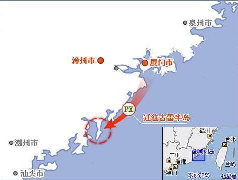 福建漳州古雷地理位置