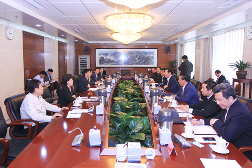 总局和最高检两部门领导进行工作会谈1
