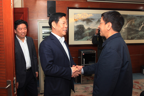 总局和最高检两部门领导进行工作会谈