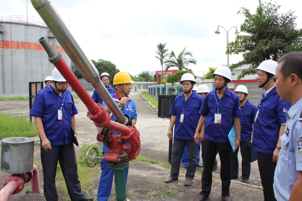 总局第九检查组检查中石化广西玉林石油分公司油库1