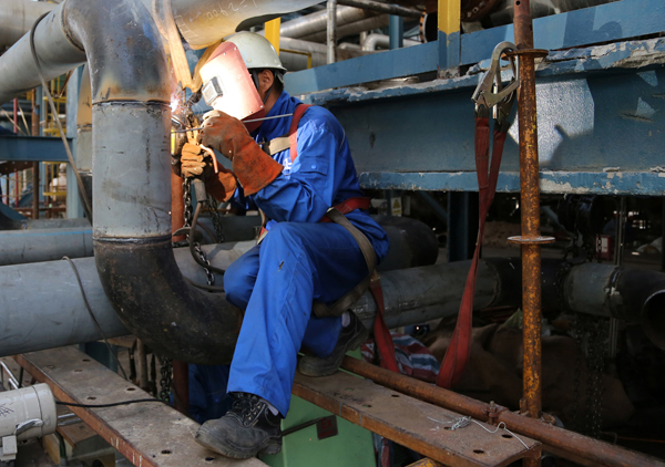 塔河炼化:安全文化给力大检修2