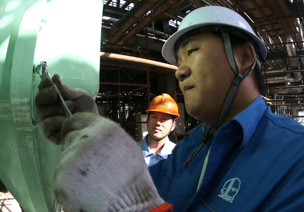 塔河炼化:安全文化给力大检修3