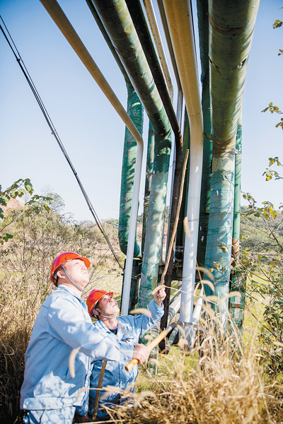 中国石化企业排查管网隐患确保安全生产11