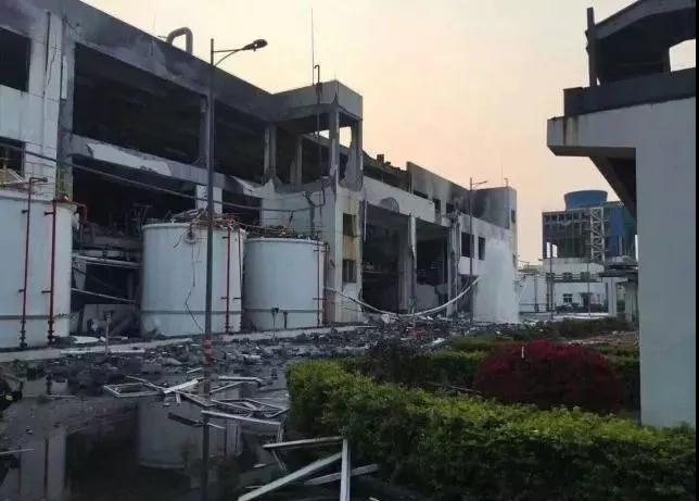 广州久泰集团化工厂火灾
